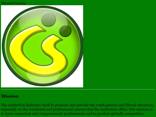 MissionVision screenshot