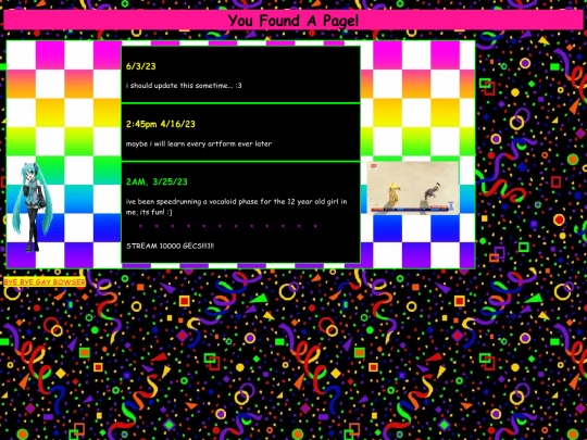 blog screenshot