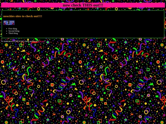 links screenshot