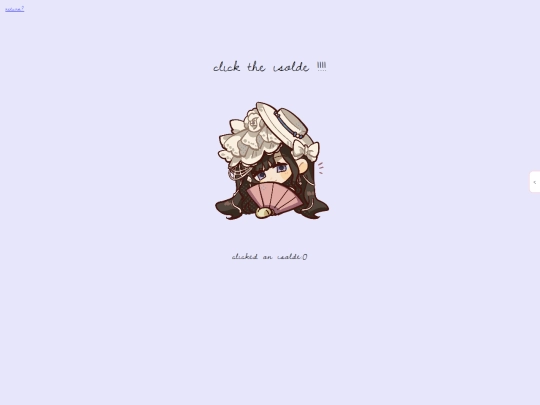 clicktheisolde screenshot