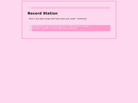 Listening screenshot