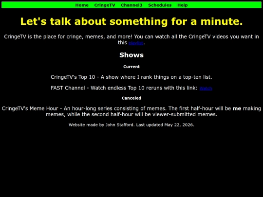 cringetv screenshot
