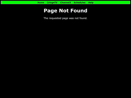 not_found screenshot