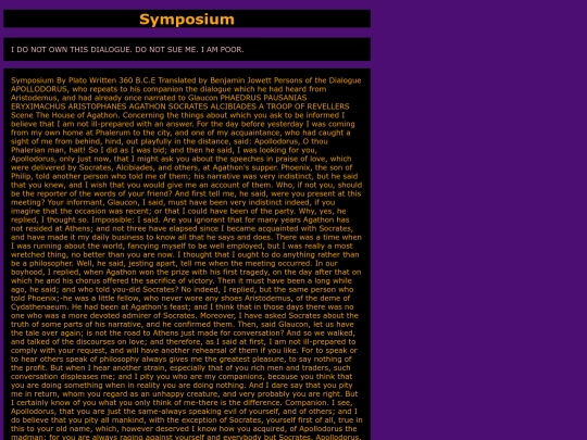 simposium screenshot