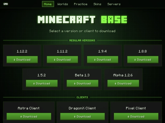 home screenshot