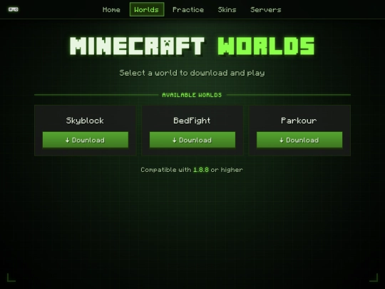 worlds screenshot
