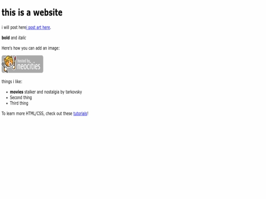index screenshot