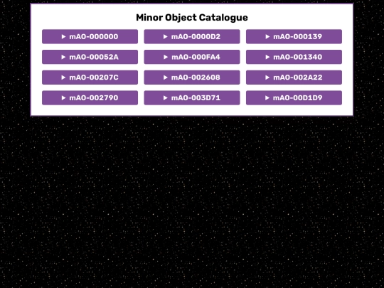 pages/groups/sciences/exotic/catalogue screenshot