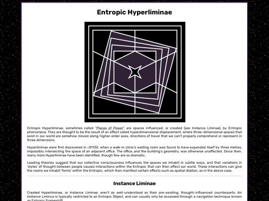 pages/groups/sciences/exotic/entropic/classes/hyperliminae screenshot