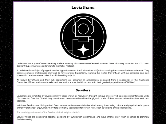 pages/groups/sciences/exotic/novel/leviathans screenshot