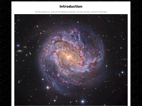 pages/introduction screenshot