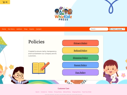 policies screenshot