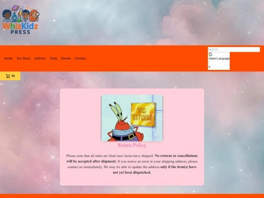 refund-policy screenshot