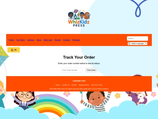 track-order screenshot