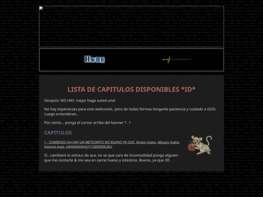 pages/webcomic/estorriad/chlist screenshot