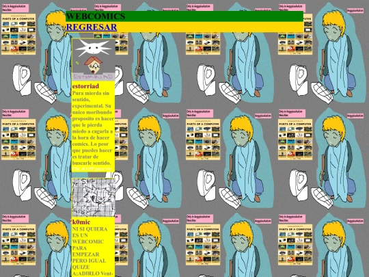 pages/webcomic/menu screenshot