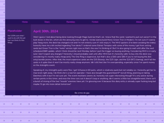 Diary/April 2024/April_30th_2024 screenshot