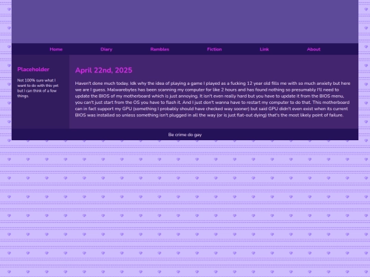 Diary/April 2025/April_22nd_2025 screenshot