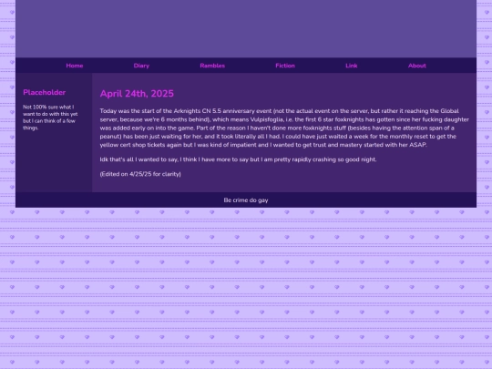 Diary/April 2025/April_24th_2025 screenshot