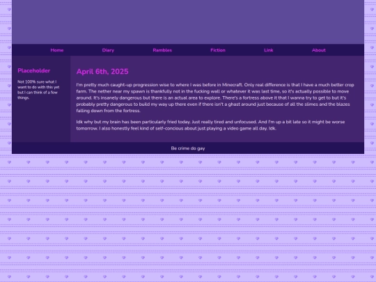 Diary/April 2025/April_6th_2025 screenshot