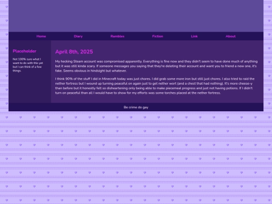 Diary/April 2025/April_8th_2025 screenshot