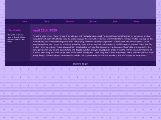 Diary/April 2026/April_25th_2026 screenshot
