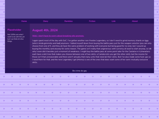 Diary/August 2024/August_4th_2024 screenshot