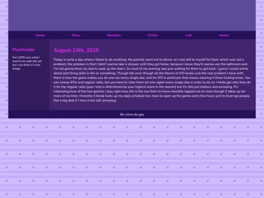 Diary/August 2025/August_13th_2025 screenshot