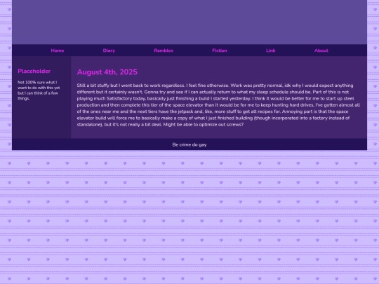 Diary/August 2025/August_4th_2025 screenshot