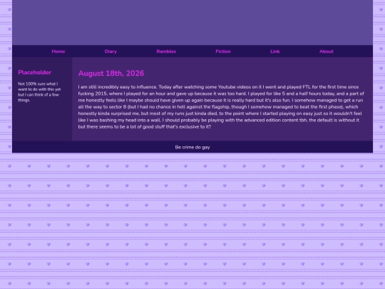 Diary/August 2026/August_18th_2026 screenshot