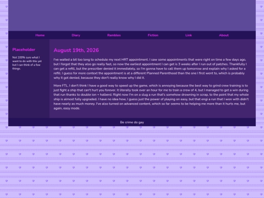 Diary/August 2026/August_19th_2026 screenshot