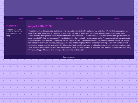 Diary/August 2026/August_29th_2026 screenshot