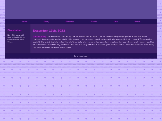 Diary/December 2023/December_13th_2023 screenshot