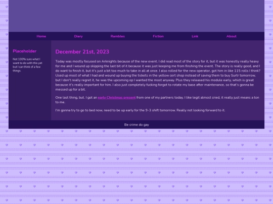 Diary/December 2023/December_21st_2023 screenshot