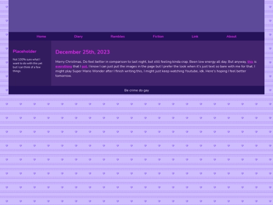 Diary/December 2023/December_25th_2023 screenshot