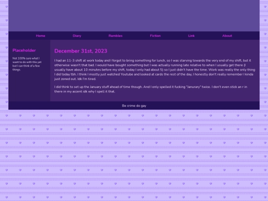 Diary/December 2023/December_31st_2023 screenshot