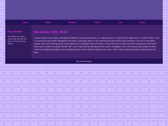 Diary/December 2024/December_13th_2024 screenshot