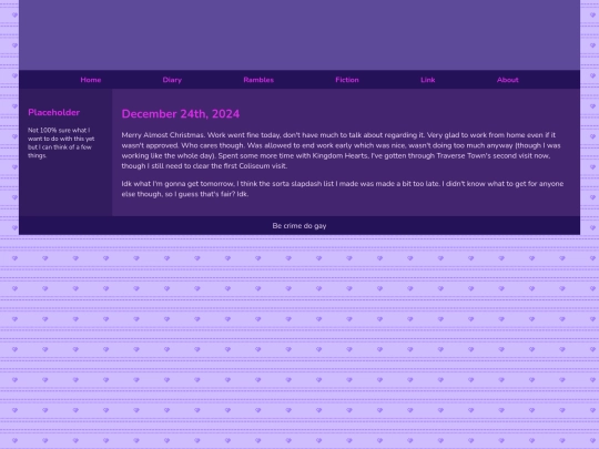 Diary/December 2024/December_24th_2024 screenshot