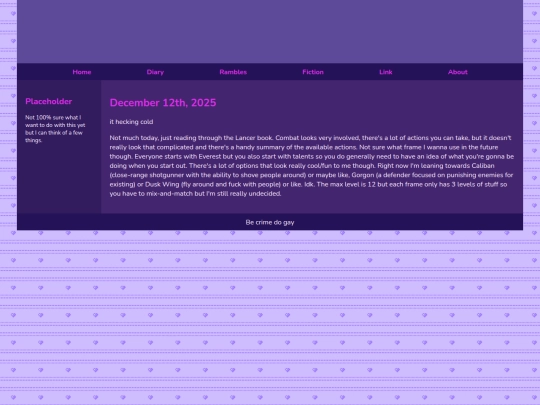 Diary/December 2025/December_12th_2025 screenshot