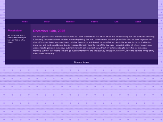 Diary/December 2025/December_14th_2025 screenshot