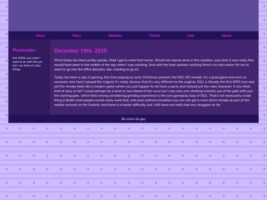 Diary/December 2025/December_19th_2025 screenshot