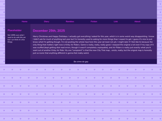 Diary/December 2025/December_25th_2025 screenshot