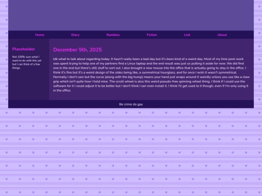 Diary/December 2025/December_5th_2025 screenshot