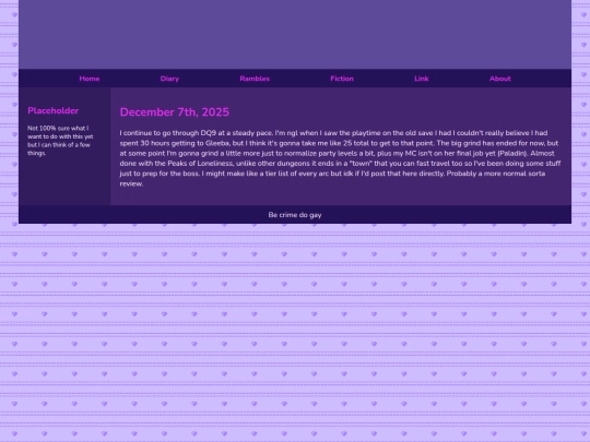 Diary/December 2025/December_7th_2025 screenshot