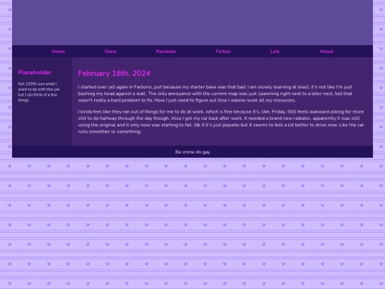 Diary/February 2024/February_16th_2024 screenshot