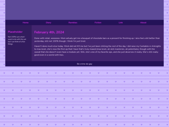 Diary/February 2024/February_4th_2024 screenshot