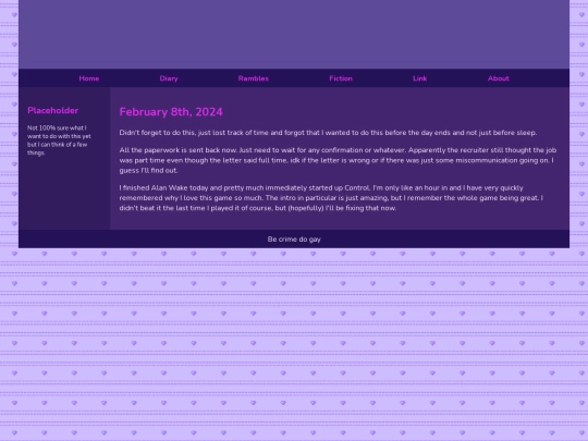 Diary/February 2024/February_8th_2024 screenshot