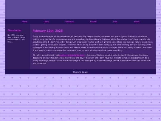 Diary/February 2025/February_12th_2025 screenshot