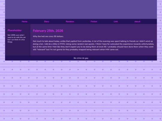 Diary/February 2026/February_25th_2026 screenshot