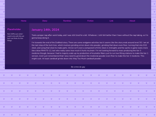 Diary/January 2024/January_14th_2024 screenshot